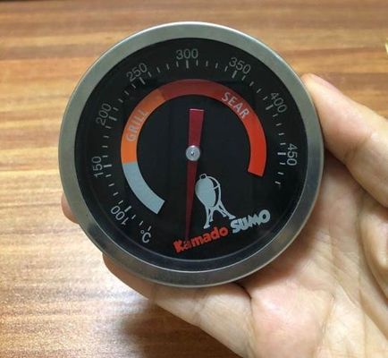 100mm Probe 3" Dial BBQ Bimetallic Food Thermometer